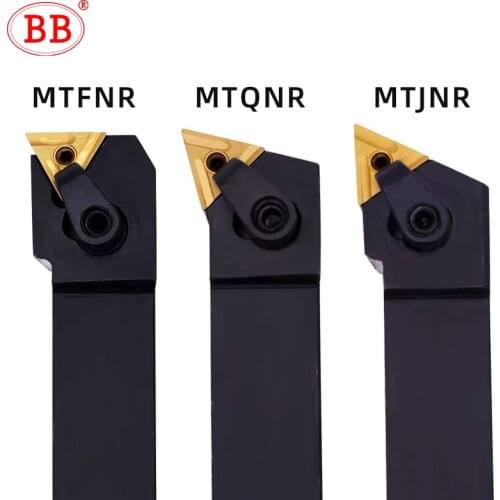 BB MTJNR WTJNR MTFN MTQN External Turning Tool Lathe Cutter Holder TNMG 1616 2020K Right Hand MTBNR WTJNR
