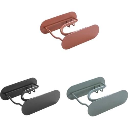 Hair Dryer Holder Blower Shelf Stand Rack Wall Mount Salon Hair Dryer Organizer