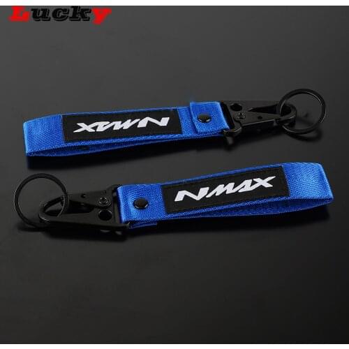 For YAMAHA NMAX N-MAX 155 150 125 Leather Keychain Fashion Metal Keychain Leather Motorcycle Key Chain Key Ring Keyring Gift