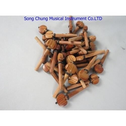 Viola Fittings,20pcs rosewood pegs,beautiful ebony decoration,instrument part