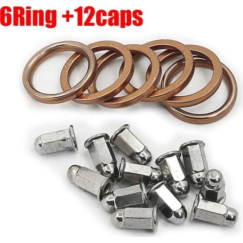 Exhaust Manifold Gasket Repair Set for Honda XR650R XR650L NX650XR600R XL600R XR500R XR500 XL500R XL500S XR400R TRX400