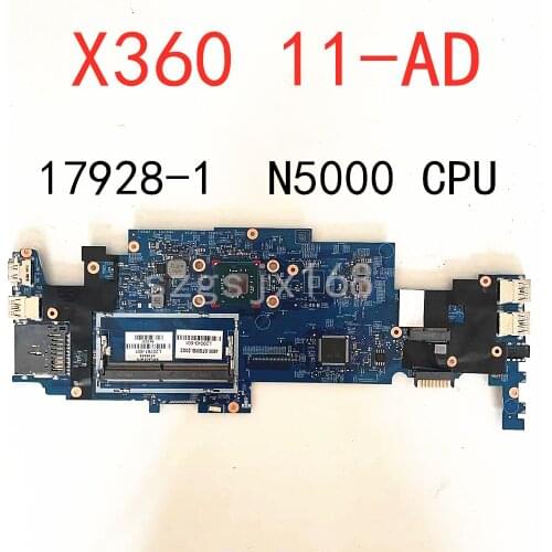 L20761-601 For HP pavilion X360 11-AD 11M-AD Laptop motherboard SR3RZ N5000 CPU 17928-1 448.0F502.0011 100% Fully Tested