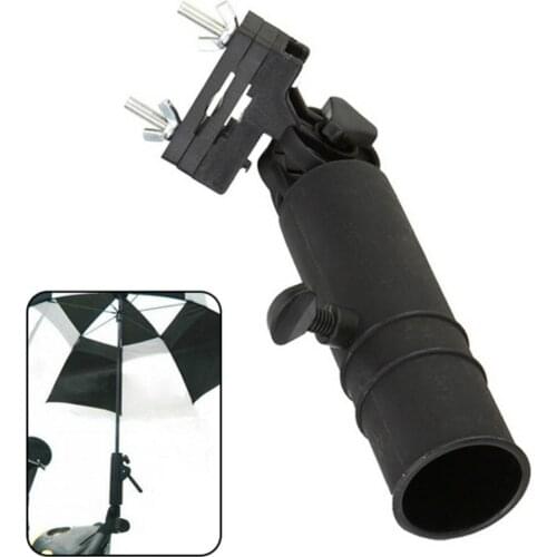 80% Hot Sell Universal Adjustable Trolley Cart Pram Wheelchair Golf Umbrella Holder Stand