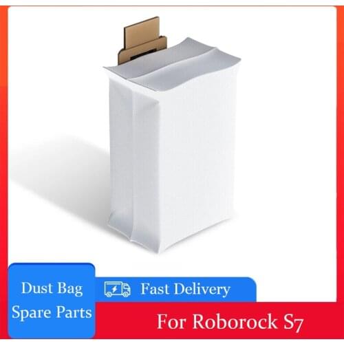 Original For Roborock XiaoMi S7 T7S Plus Vacuum Cleaner Robot Dust Bag Spare Parts Dust Bags Accessories