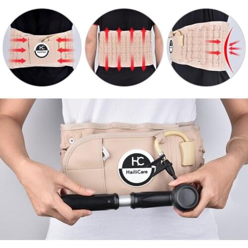Lumbar Decompression Belt Physical Lumbar Back Belt for Men Women Support Traction Belt Lumbar Traction Lower Back Belt Relax