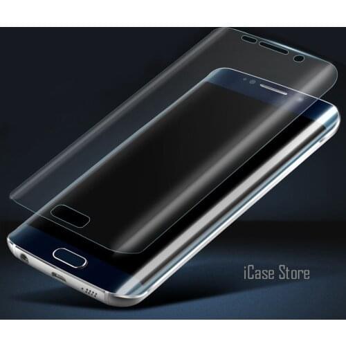 S6 S7 Edge S8 Plus Full Coverage Curved Screen Protector For Samsung Galaxy S7 S6 Edge Plus Soft Film Case (Not Tempered Glass)
