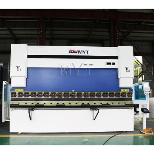 Shanghai WE67-100T4000 with CT8 Cnc Folding Machine Sheet Metal Bending Machine