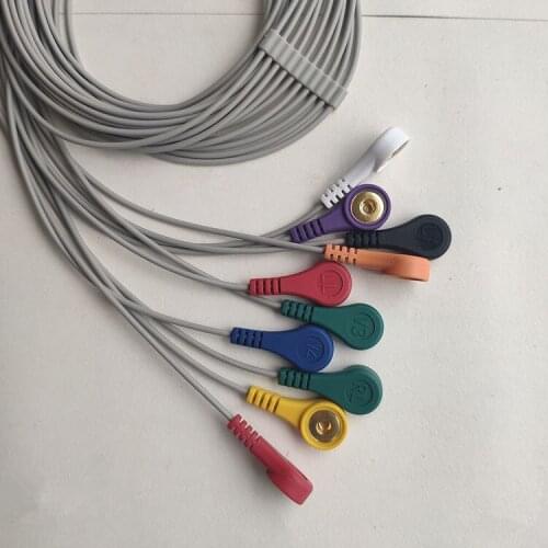 Voles&Hills holter lead wire CV300 ECG lead wire for holter recording and analysis system