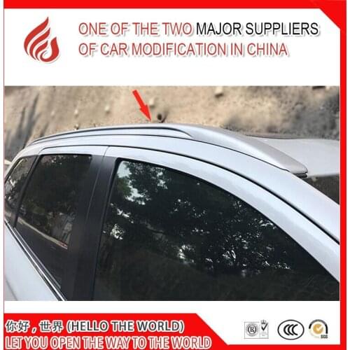 High quality Aluminium alloy screw install side rail bar roof rack for outlander 2013 2014 2015 2016 2017 2018 2019