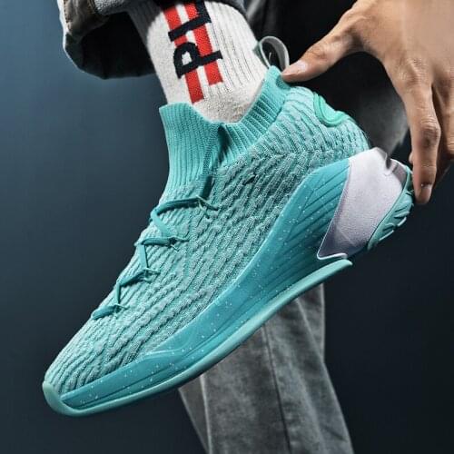 2021 Size 44 Basketball Shoes For Men Cushioning Basketball Sneakers Mens Breathable Outdoor Sports Sneakers Chaussure Homme