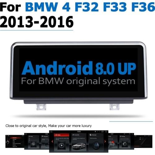 10.25'' 6-Core Android 8.0 up Car DVD Player For BMW 4 F32 F33 F36 2013~2016 NBT Autoradio GPS Navigation Car Multimedia