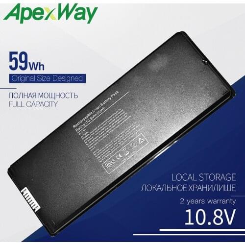10.8V 59Wh Laptop battery for APPLE MacBook A1181 A1185 MA472 MA472*/A MA472B/A MA472CH/A MA701 MB063*/A