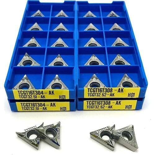TCGT16T304 AK H01 Aluminum Internal Turning Tool Cutting tool TCGT 16T304 turning insert CNC lathe tools carbide inserts