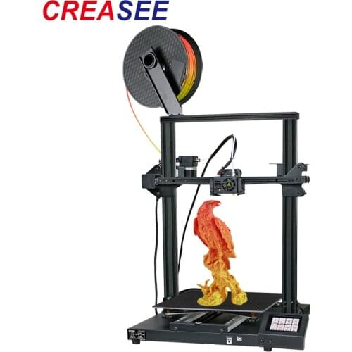CREASEE SKYWALKER FDM 3D Printer Industrial-Grade TMC2208 UI&3.5Inch Color Lcd Carborundum Glass Printer 3D Stable 300x300x400