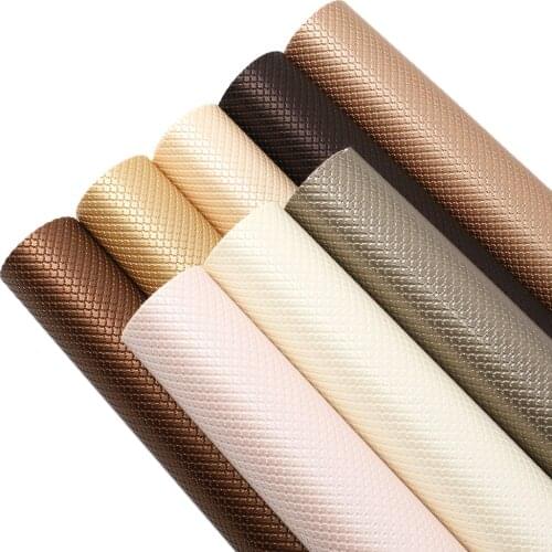 David accessories 20*33cm Bump Texture Plain Color Argyle Faux Synthetic Leather Fabric for Bow,DIY Handmade Materials,1Yc10344