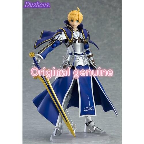 100% Original genuine Fate/Grand Order Arthur Pendragon figma PVC Action Figure Anime Figure Model Toys Figure Doll Gift