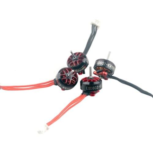 Happymodel EX0802 KV19000 1S CW CCW Brushless Motors 1.0mm Shaft for Moblite7 Moblite6 Mobula 6 HD FPV Racing Drone Quadcopter