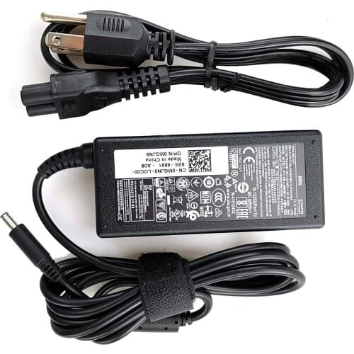Huiyuan New Fit for dell Inspiron Laptop Charger 65W watt 4.5mm tip AC Power Adapter(Power Supply) with Power Cord for