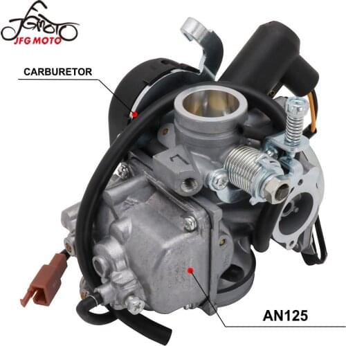 Motorcycle Carburetor Carburador Carb For SUZUKI AN125 AN 125 Scooter ATV Motorbike Part