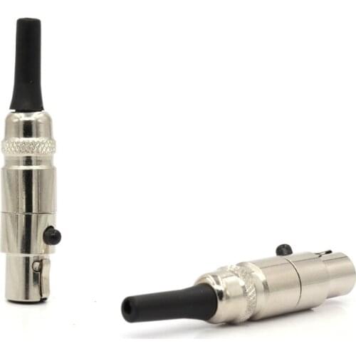 10Pcs MINI XLR plug MINI female XLR connector for K271,K240,K272,K242,K702 headphone upgrade