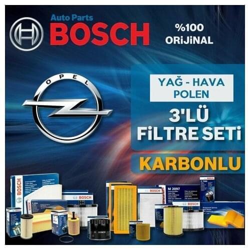 For Opel Corsa D 1.3 Cdtı Bosch Filter Care Set 2011-2015