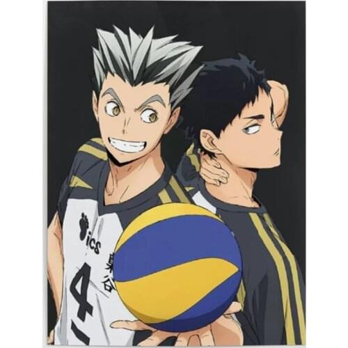 Pictures Home Decor Prints Haikyuu Anime Japan Two Boy Wall Art Modular Poster Painting Cuadros On Canvas Living Room No Frame
