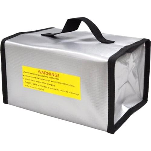 Feichao 215x155x115mm Fireproof RC LiPo Battery Portable Explosion-Proof Safety Bag Safe Guard Charge Sack With Handle