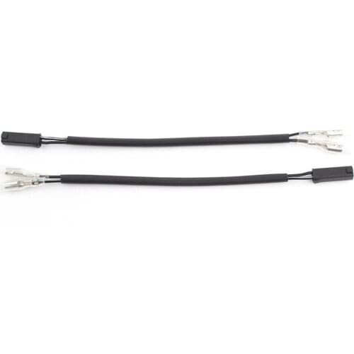 Pair Wire Indicator Turn Signal Adapter Plug Connector For Suziki GS-XR 1000 K1 K3 K5 K7 K9