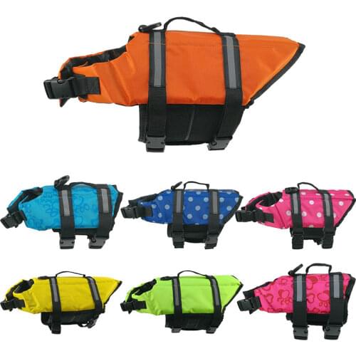 Dog Life Jacket Pet Life Vest Pomeranian Pug French Bulldog Clothes Corgi Golden Retriever Husky Labrador Big Large Dog Coat