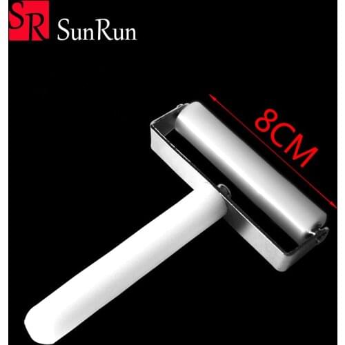 High Quality 8cm Anti-static Silicone Roller For iPhone Samsung Phone LCD Screen Film Refurbish Repair Tool