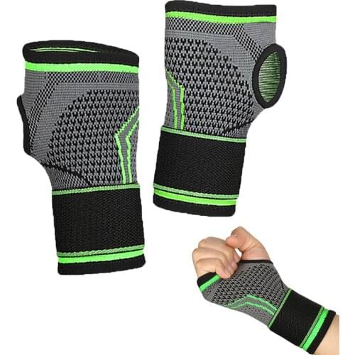 1PCS Weightlifting Bandage Wristband Support Fitness Gym Wrist Guard Dumbbell Training Fitness Wrist Protection Hand Bandage