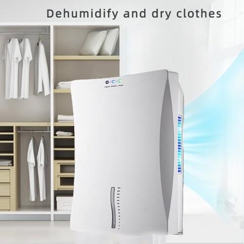 2021 New Dehumidifier Powerful Moisture Removal Dehumidification Air Purification with Air Filter
