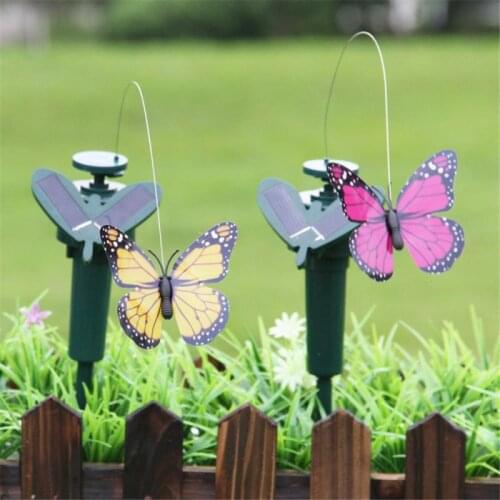 3pc Bunch Of Butterflies Garden Yard Planter Colorful Whimsical Butterfly Stakes Decor Flower Pots Decoration Garden decoration