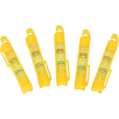 5pcs Mini Rope Bubble Level Hanging Line Spirit Level Bubble String Leveler