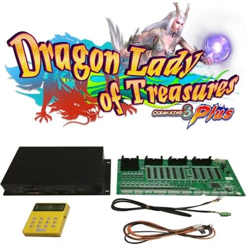 Arcade Casino Hot Selling Fish Game Software Ocean King 3 Plus Dragon Lady of Treasures