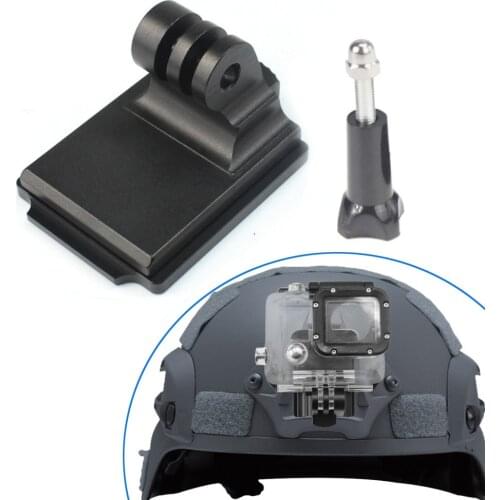 Aluminum Alloy Quick Release Plate Base Mounts for GoPro Hero Action Cameras Bracket Supports for Tactical Helmet