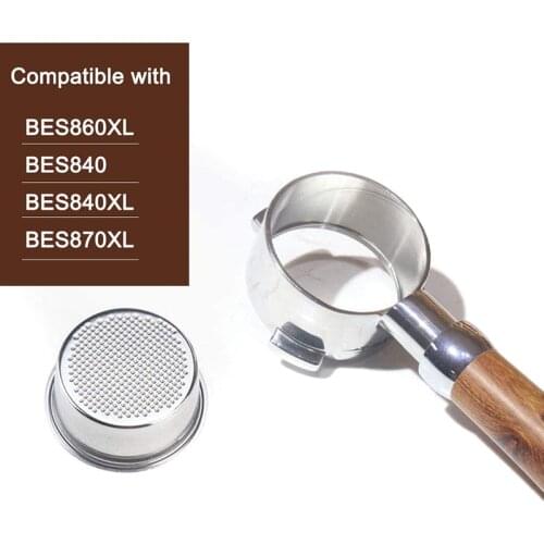 54mm Filter Basket Compatible for Breville Portafilter BES870XL BES860XL BES840XL Cup Filter Replacement Kitchen Tools M56