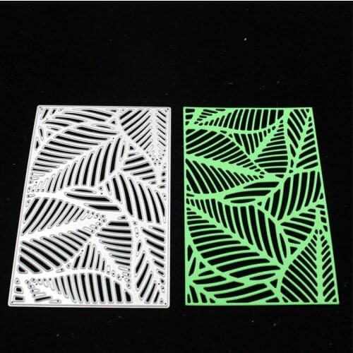 KSCRAFT Leaves Frame Metal Cutting Dies for DIY Scrapbooking/Card Making/Kids Fun Decoration Supplies