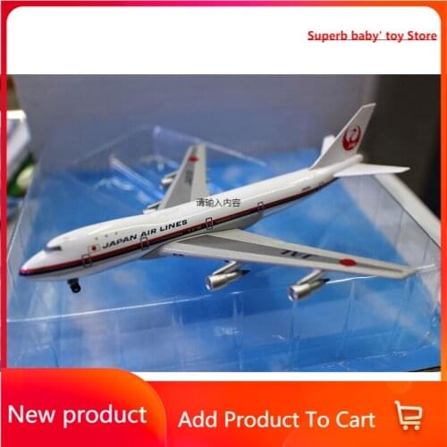 Diecast 1/400 Scale Airplane Model JAL B747 Japan Airlines JA8101 Landing Gear Alloy Aircraft Hot Toys Plane Collection