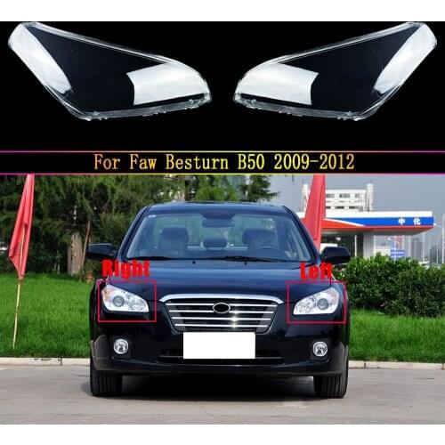 For Faw Besturn B50 2009 2010 2011 2012 Headlamp Cover Headlamp Shell Lamp Shade Headlamp Shell Mask Lampshade Lens