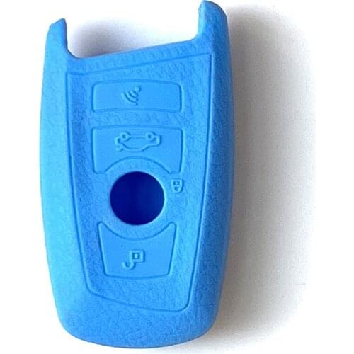 New Silicone Rubber Car Key Cover Case protector Sticker Remote Key Bag Case For BMW Series A