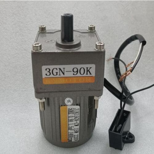 AC 220V 15W Single phase gear motor, AC Constant speed motor with gearbox. AC gear motor