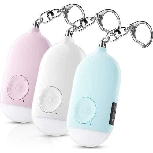 The Original Self Defense Siren-Portable Safety Alarm for Women SOS LED Light & Carabiner Helps Elders & Kids Emergency Call