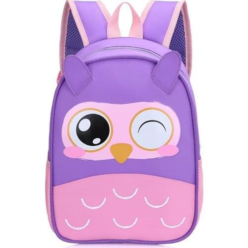 Girls Backpack New Children Bookbag Fashion kindergarten Rucksack Cartoons Kids Cute Animal School Bag For Boy High Capacity Sac