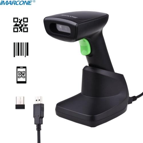 IMARCONE Barcode Scanner Handheld 1D/2D/QR Code Scanner USB Wired Bar Code Reader Compatible with Windows/Android/Mac/Linux