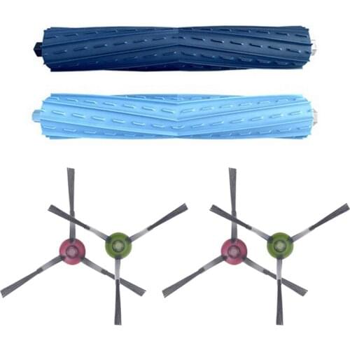 TOP!-For ECOVACS DEEBOT OZMO T9 AIVI Robot Vacuum Cleaner Main/Side Brush Robotic Vacuum Cleaner Parts Accessories