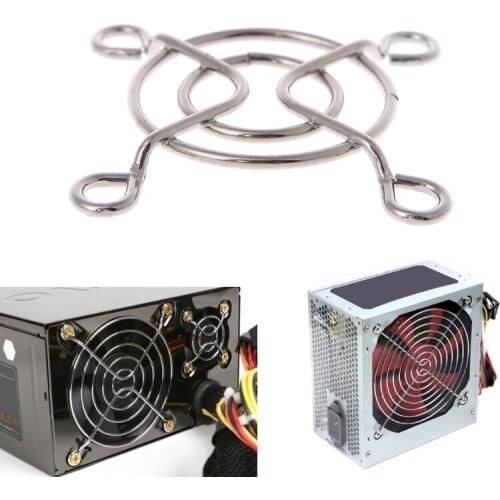 Fan Protection Net Grille 4cm Dia Iron Mesh Safety Grid For Computer Case Fans
