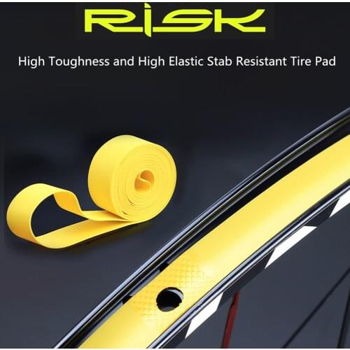 1/2pcs RISK Bicycle Rim Strip Tire Liner Tube Protector PVC Rim Tape for 700C 26 27.5 29 inch Wheel MTB Mountain Road Bike Gear