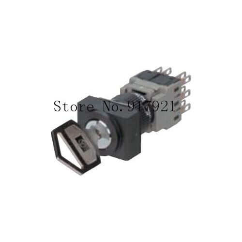 [ZOB] AH164-J imported from Japan Fuji fuji rectangular base key switch AH165-J aperture 22mm --3pcs/lot