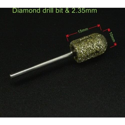 10*15mm 2018 New Hot 1pcs coarse traditional polishing manicure pedicure diamond bit fortreatment of calluses Diamond BurrDC-10